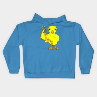 Trombone Chick Kids Hoodie